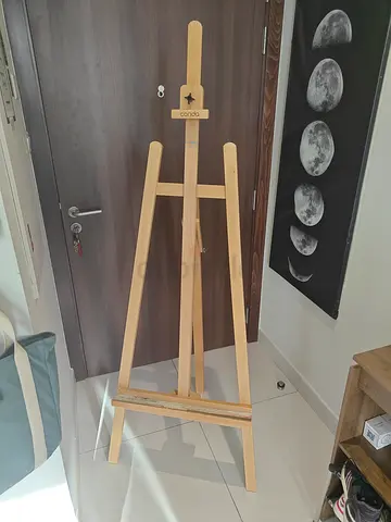 Wooden Artist Easel - Studio Display Stand (Good Condition)