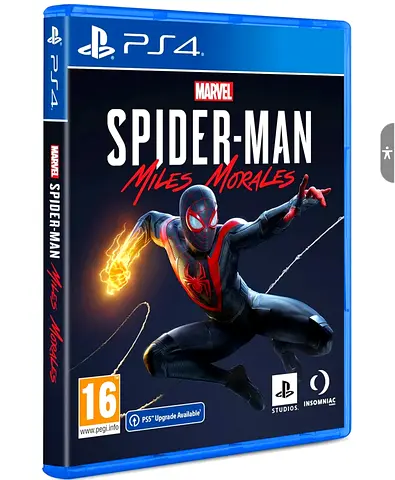 Spider-Man and Miles Morales (PS4) - Physical Disc, Good Condition