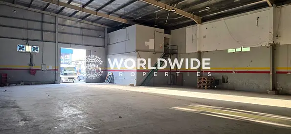 Spacious 5,000 Sqft Warehouse for Rent in Al Jurf 1, Ajman | 30KW Power | Road-Facing | Ground Floor