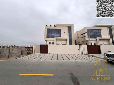 فيلا مودرن للبيع في الحليو 2 عجمان | 5 غرف ماستر | شامل رسوم التسجيل والتملك | مساحة 3500 قدم | تمويل بنكي