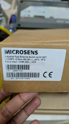 Microsens Industrial Fast Ethernet Switch 4x10/100T (New/Boxed)