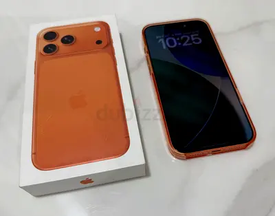iPhone 17 Pro Max Orange, With box  in excellent condition