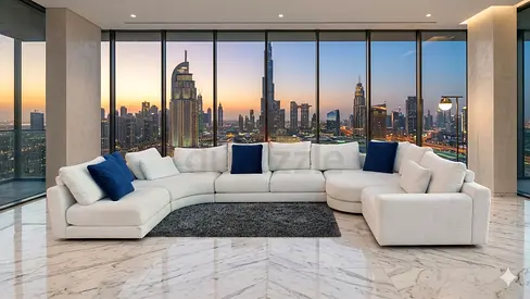 Chattels and more premium quality olta U shape sofa