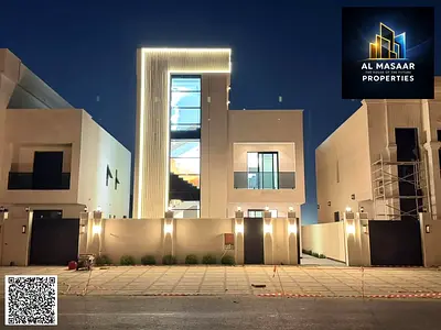 فيلا مودرن شاملة رسوم التسجيل والتمليك ويمكن ايضا تركيب مصعد مع روف خاص وجلسة خارجية واسعة
