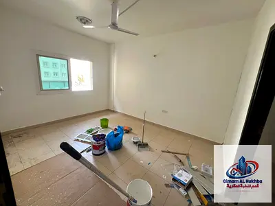 Largest one-bedroom apartment in Al Qulaya area, Sharjah, available for annual rent, suitable for families.