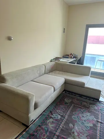 Sofa with coffee table