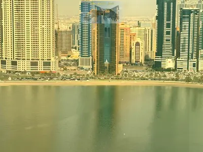 Luxury 3BHK | Master room | Direct Sea View | Huge Living Hall | Built-in wardrobes | Maid or Big Store | Al Mamzar