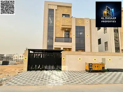 Luxury G+2 villa for sale in Al Helio 2, Ajman. Price includes registration and ownership fees and