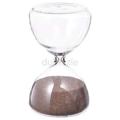 IKEA - Decorative hourglass, clear glass/sand, 10 cm
