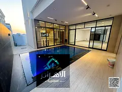 Luxury villa with a very large swimming pool, including water, electricity, and air conditioning con