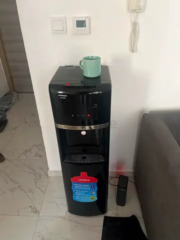 Standing Water Dispenser Cooler - Black, Used