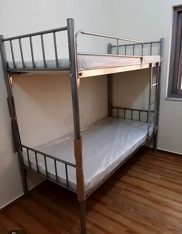 New Metal Bunk Bed Silver | Same Day Delivery