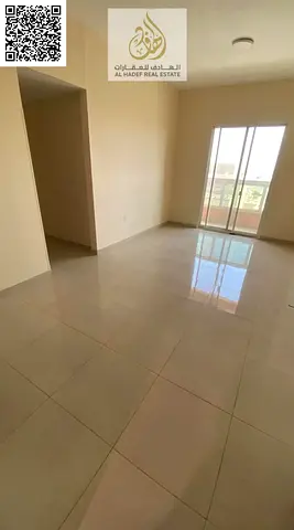 🔥 غرفة وصالة مع حمامين وبلكونة للإيجار السنوي في الروضة 1 مساحة واسعة وتكييف مركزي وصيانة مجانية موقع مميز قريب كنزي هايبر ماركت ومركز الشرطة 🔥