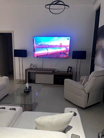 Wall-mounted LED TV (65) - Good working condition