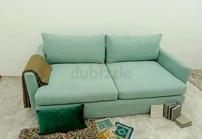 Crate and barrel lounge Deep 3 seater sofa for sale
