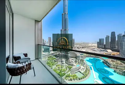 Full Burj Khalifa & fountian View | Vacant | fully furnished