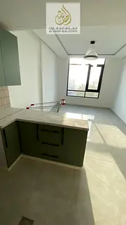 One-bedroom apartment with a living room, first-time occupant, Ajman Corniche, with one bathroom and