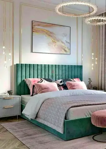 King Size Fully Custom Made Brand New Luxury Bedframe,Hydraulic Storage Can be Installed
