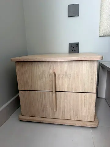 Light Wood Nightstand / Bedside Table - Good Condition