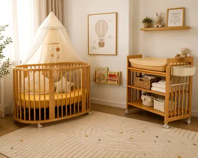 STOKKE Sleepi Bed Bundle- Mini Bed, Mini Mattress, Sleepi Mattress  Extension