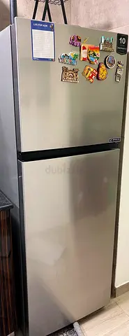 Hisense HTM60320D3 418 Litres Silver Top-Freezer Refrigerator - Perfect Working Condition pickup JVT