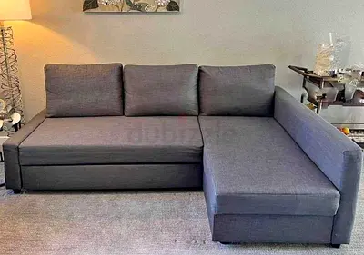 L shape sofa bed with storage Ikea