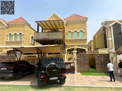 فيلا بسعر شامل رسوم الكهرباء والمياة والمكيفات على الشارع الرئيسي جاهزة للسكن في أرقي مناطق عجمان تملك حر لجميع الجنسيات بدون دفعة مقدمة..