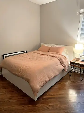Ikea Bed and mattress/queen size