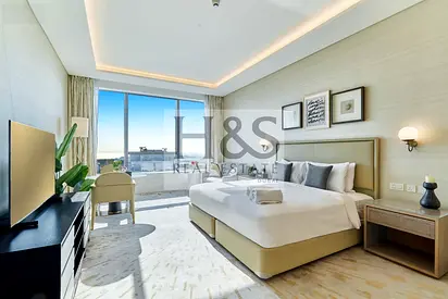 High-Floor Studio | Furnished | Panoramic Sea & Marina Views