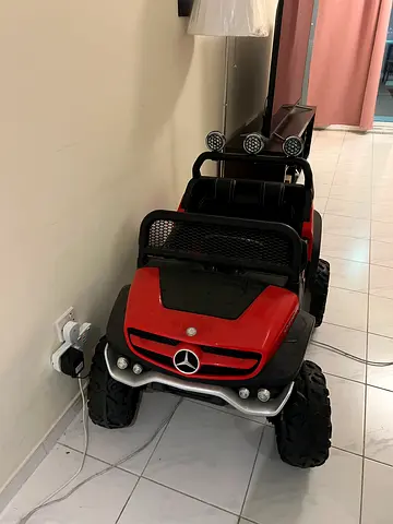 Kids Electric Ride-On Jeep - 2-Seater, Battery Powered, Battery 1 year warranty