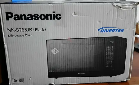 Panasonic NN-ST65JB Inverter Microwave Oven (Black) - Boxed