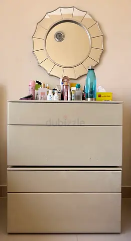 2 set drawer + mirror