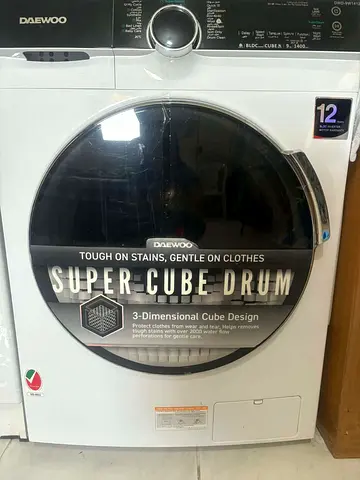 Daewoo Front Load Washing Machine - Super Cube Drum (Good Working Condition)
