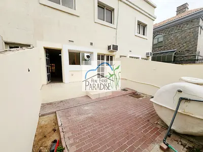 Available away from fly zone private entrance/3 Bedrooms Villa / private back lawn / maids room/ co