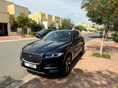 2021 Jaguar F-PACE P250 | Full Al Tayer History | 62k km | Blue / Tan
