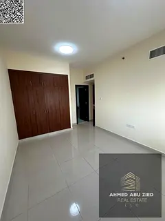 1BR &amp; Hall for Yearly Rent in Prime Location – Ajman | 2 Bathrooms | Balcony with Open View | 