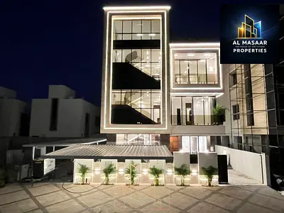 Overlooking Jasmine Park | Own a luxury villa in Jasmine, Ajman | 6 master bedrooms | 6200 sq ft at