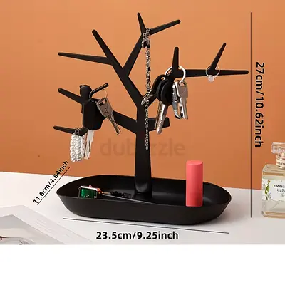 🌿 Jewelry Tree Branch Display Rack ✨ | Tabletop Organizer for Necklaces, Rings  Earrings 💍