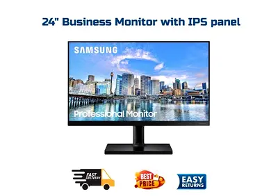 Samsung 24 Inch 75Hz Flat Professional Monitor