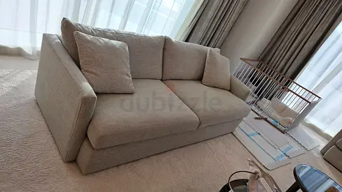 Cratebarrel Lounge deep 3+3 Sofa