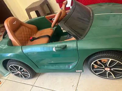 Kids Electric Ride-On Sports Car (Single Seater) - Green