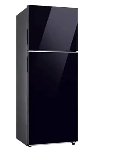 Black Top Freezer Refrigerator - Good Condition