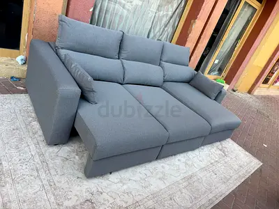 Ikea eskilstuna L shape sofa bed with storage