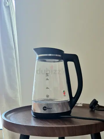 Transparent Glass Electric Kettle 1.7L - My Choice