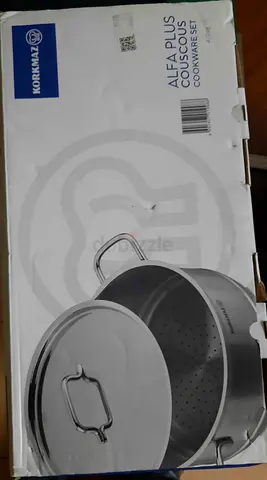 Korkmaz Alfa Plus Couscous Cookware Set 10pcs- Brand New in Box