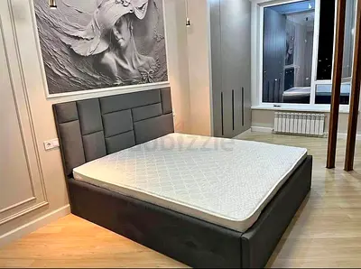 Luxury king size fully customisable bedframe in soft Valvet Fabric Storage can be installed