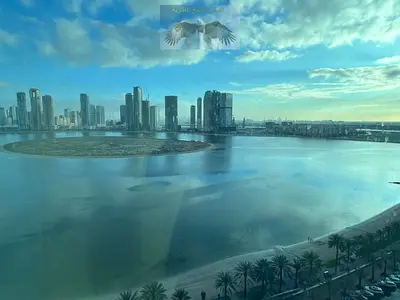 Al Khan | Luxury 3BHK + Living | Sea View | Free AC | Free Parking | Gym & Pool | Maid Room | Prime Location near Dubai Exit