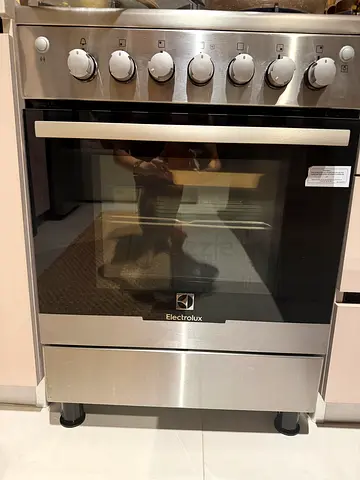 Electrolux Stainless Steel Free-Standing Gas Oven and Cooker
