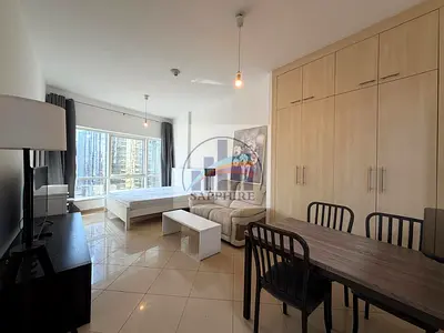 RENOVATED ALL BILLS INCLUDED BIG FURNISHED STUDIO IN CONCORDE TOWER IN JLT NEAR DMCC METRO