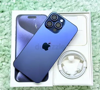 IPHONE 15 PRO MAX 256GB STORAGE BLUE TITANIUM